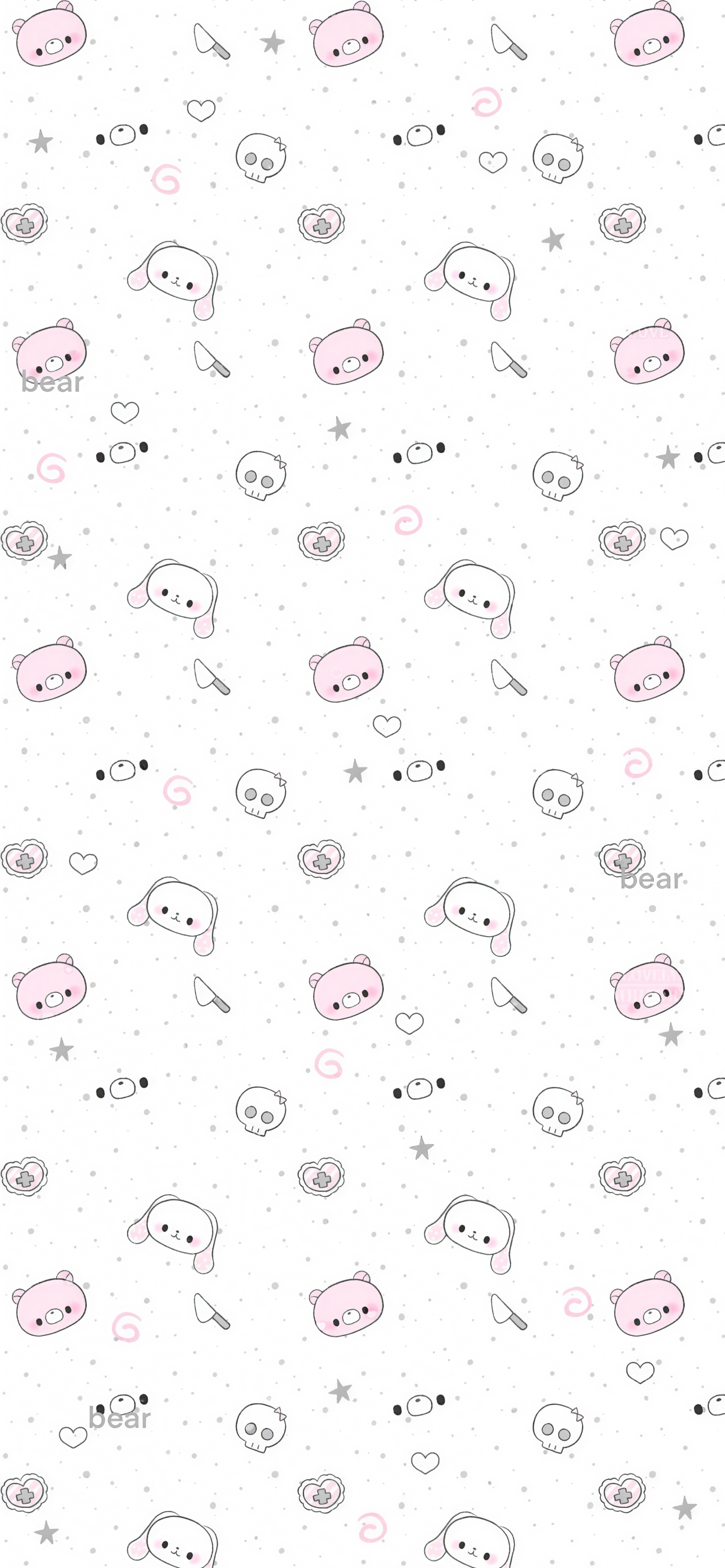 Wechat可爱平铺壁纸